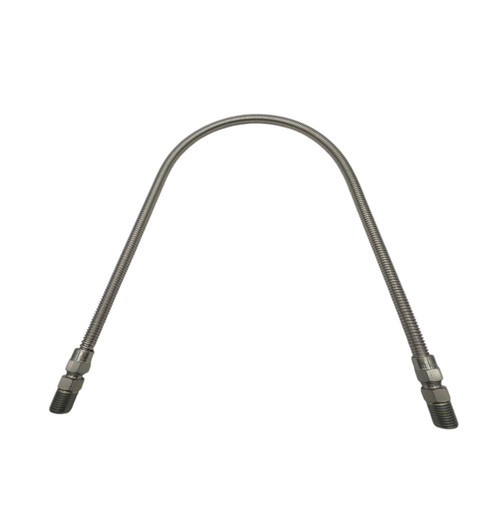 Flexible Gas Connector, Stainless Steel, 36"