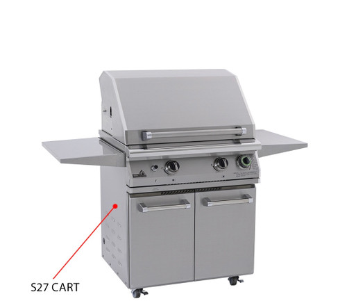 PGS Newport S27TLP shown with Portable Cart S27CART