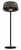 Eurofase Vellura EFH0138 charcoal grey 1500W freestanding floor patio heater and accent lamp