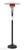 SunGlo A242 Black Portable Natural Gas Patio Heater