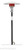 SunGlo PSA265 PSA-265-B Black Permanent Post Gas Patio Heater