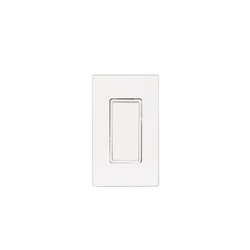 Eurofase EFSSPW1 On/Off Switch with White Screwless Plate and Box