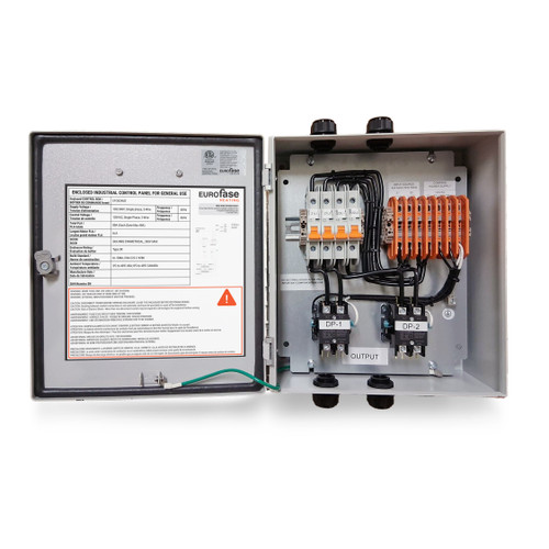 Eurofase EFCB24M2 2 Zone 120V to 240V Contactor Box
