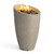 American Fyre Designs Eclipse Fire Urn, shown in Smoke