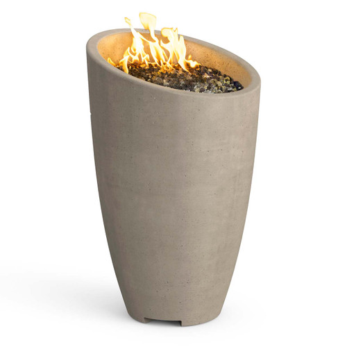 American Fyre Designs Eclipse Fire Urn, shown in Smoke