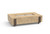 AFD Iron Saddle Fire Table, Travertine