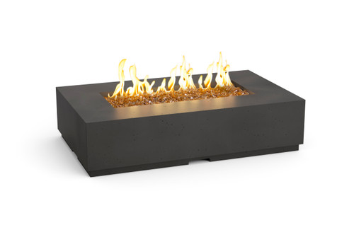 American Fyre Designs Legend Fire Table, Black Lava