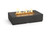 American Fyre Designs Legend Fire Table, Black Lava
