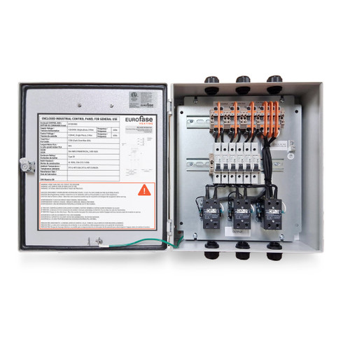 Eurofase EFCB24M3 3 Zone 120V to 240V Contactor Box