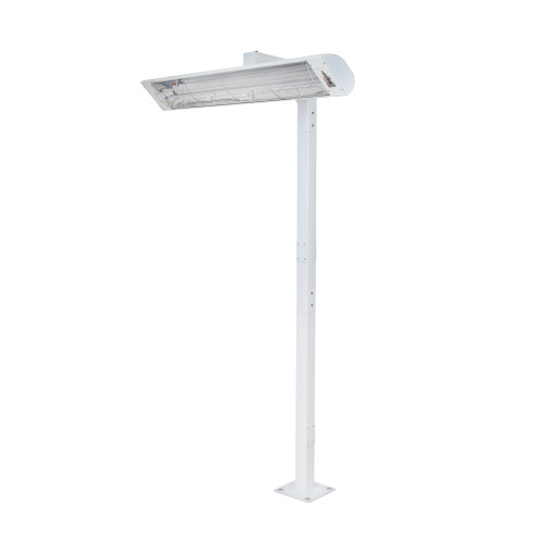 Eurofase EF6108PMW 61 Inch 8ft White Pole Mount With Single Crossbar