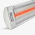 Infratech C4024WH 61" White 4000 Watt Patio Heater