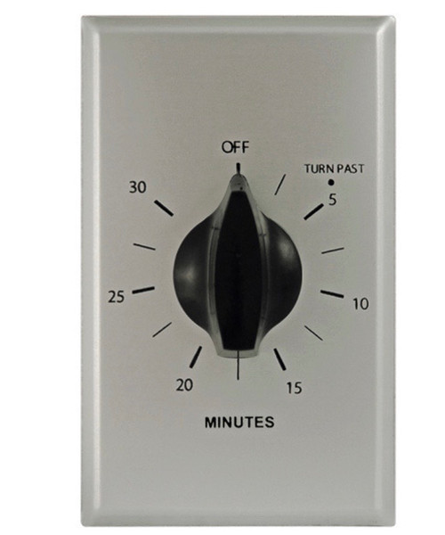 MarkTime 93302 Commercial Grade In-Wall Timer, 30 minutes