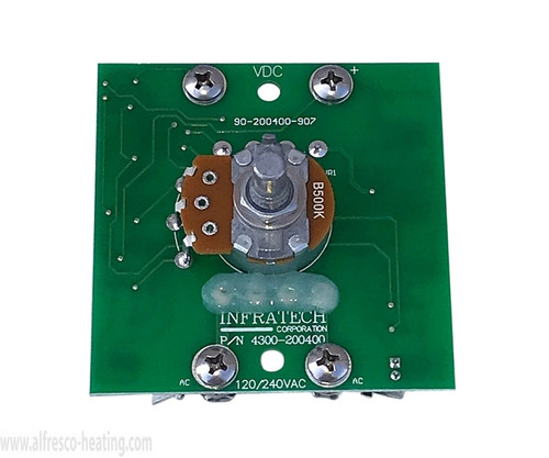 Infratech 15-1235 Intensity Card - Front