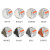 Infratech CD6024 Stainless Steel Dual Element CD-Series electric patio heater powder coat options