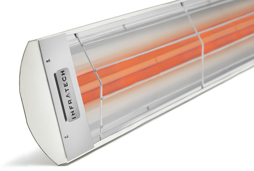 Infratech CD6024 White Dual Element C-Series electric patio heater