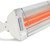 Infratech WD6024BL (21-2300) 61" White 6000 Watt Patio Heater