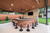 Infratech CD Series Patio Heater Installation shown in Stainless for Illustration Only 