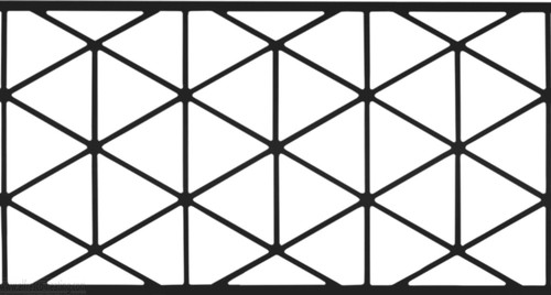 Contemporary Motif, Black, Close Up
