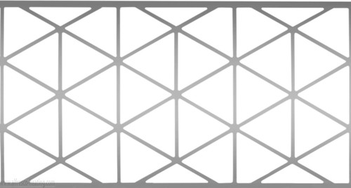 Contemporary Motif, Stainless Steel, Close Up