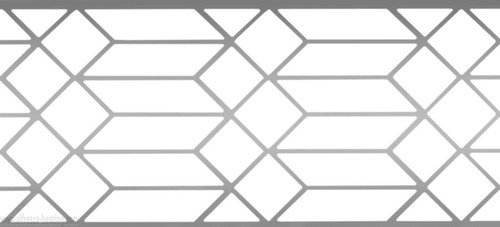 Craftsman Motif, Stainless Steel, Close Up