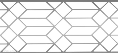 Craftsman Motif, Stainless Steel, Close Up