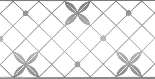 Traditional Motif, Stainless Steel, Close Up