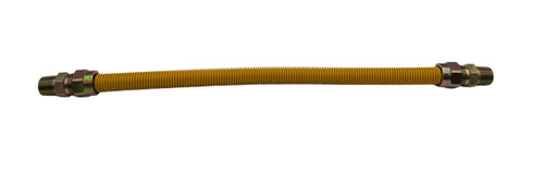 Flexible Gas Connector, Yellow, 18"
