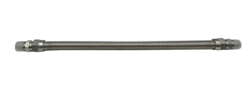 Gas Connector, Flexible, Stainless Steel, 18"