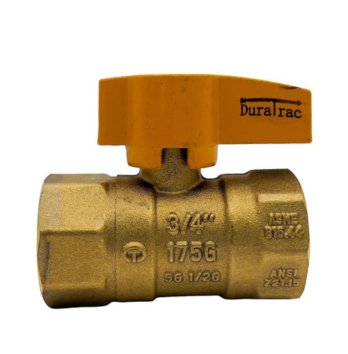Gas Cock with Lever Handle 3/4" FIP