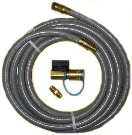 Quick-Disconnect Valve Hose Kit, 12 Foot