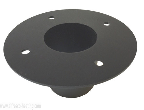 Socket Flange for Post, Black, SunGlo, 270027