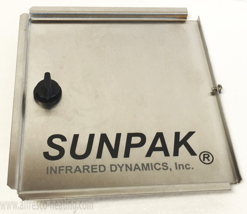 SunPak Control Compartment Door, Stainless