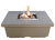 American Fyre Contempo Chat Height, Square Firetable,784-SM-11-M2xC (*Smoke Color)