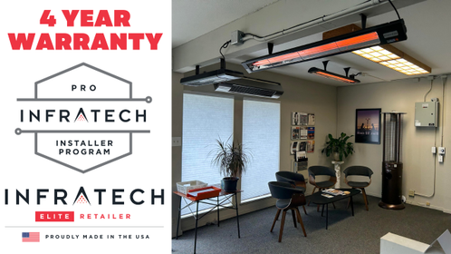 Alfresco Heating Awarded Elite Retailer/Dealer Status by Infratech