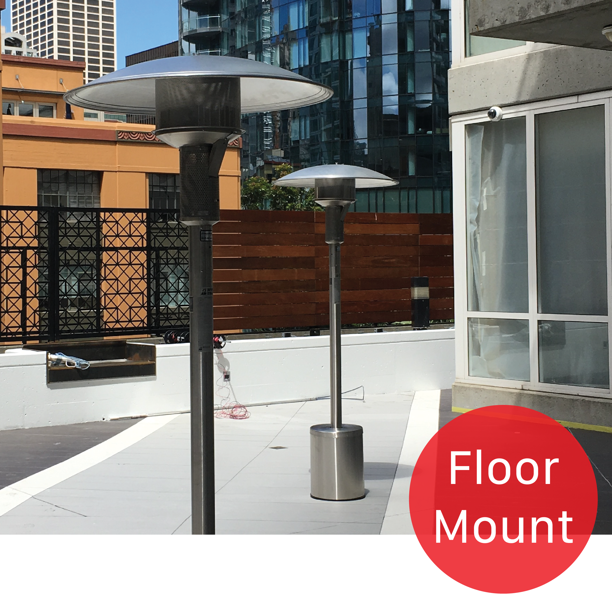 Floor Mount Patio Heater