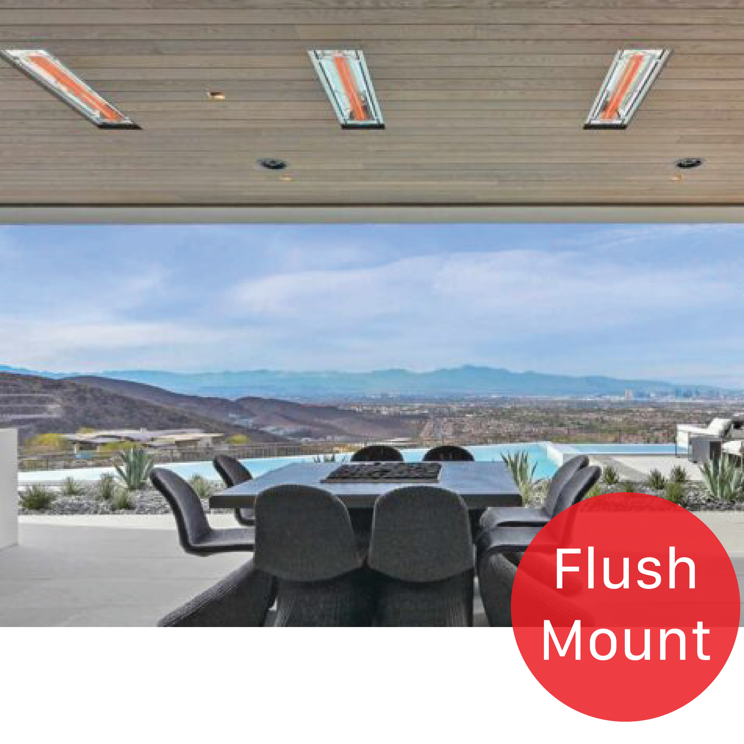 Flush Mount Patio Heater