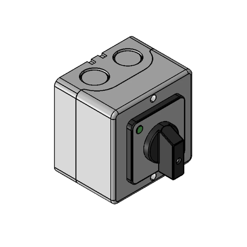 Hi-Lo-Off Rotary Switch, PhantomSchwank JM-0225-XX