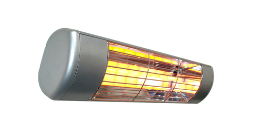 Victory HLWA15S-LV Silver Shortwave 120V Patio Heater 1500W